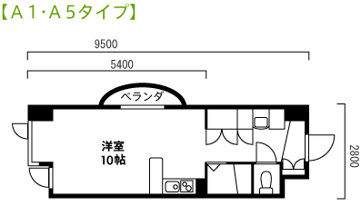 間取り　A１タイプ