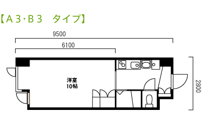 間取り　A３タイプ